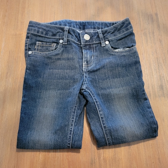Girl's Sonoma Jeans with Rhinestones, Size 5 - Picture 2 of 5